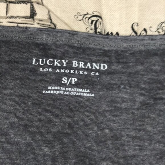 Lucky Brand Botanical Mandala Floral Print T-Shirt - Picture 6 of 7